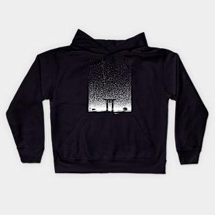 Japan at Night Kids Hoodie